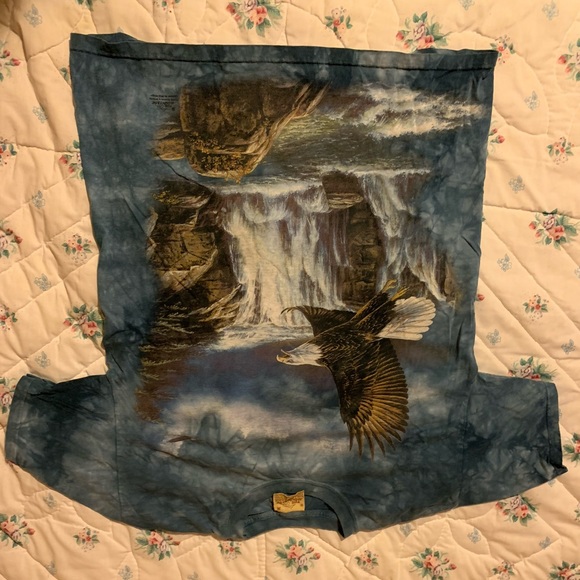 Men’s The Mountain “Majestic Eagle” T-Shirt (Medium… Fits Like An XL). - Picture 1 of 3
